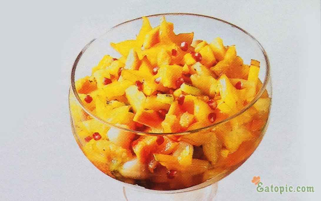 Exotic Fruit Salad Recipe-Summer Fruit Salad Recipe www.eatopic.com