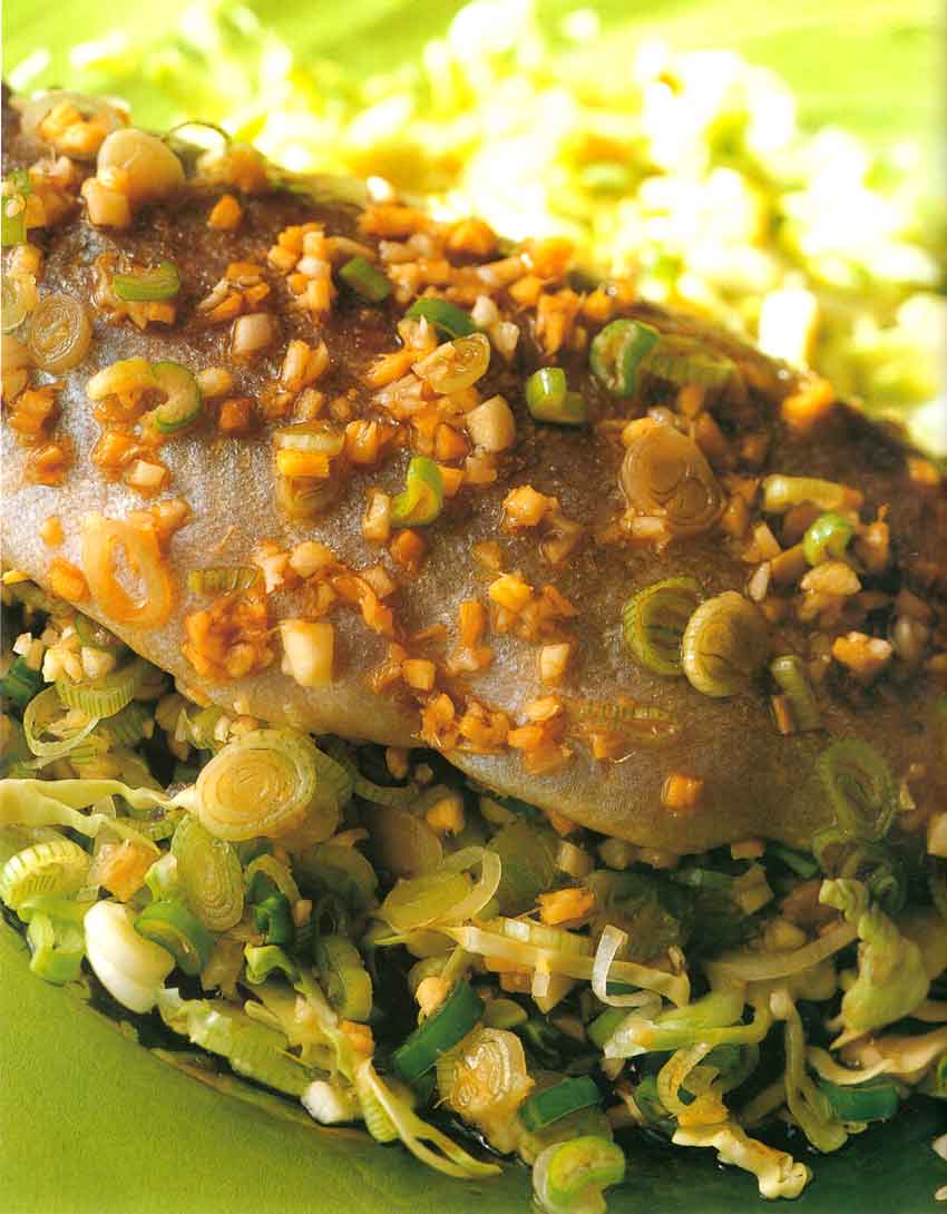 Special Fish Recipes-Chinese Steamed Trout-nutrition facts-calories-high protein