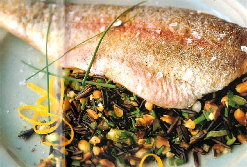 Whole-Rainbow-Trout-with-Lemon-and-Ginger-Stuffing-calories-nutrition-facts-high protein