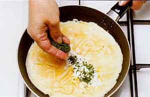 Omelette-with-Herbs-Recipe-Omelette-aux-Fines-Herbes-steps