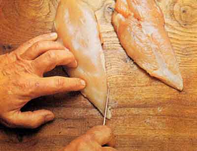 Trimming the Breast-tips-step-by-step-with-photo-chicken and poultry