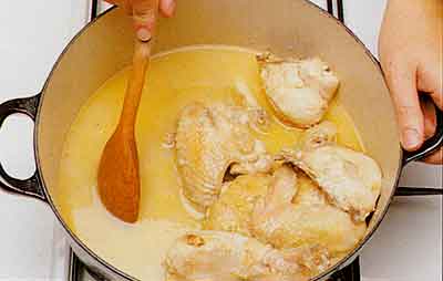 Old-fashioned-Chicken-Fricassee-calories-Fricassee-de-Poulet-step-by-step-with-photo2