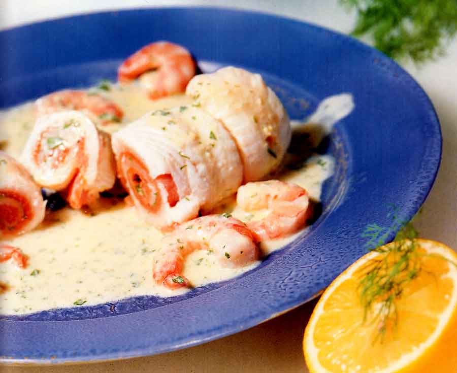 Low Carbs Sole And Smoked Salmon Paupiettes RecipeMatic