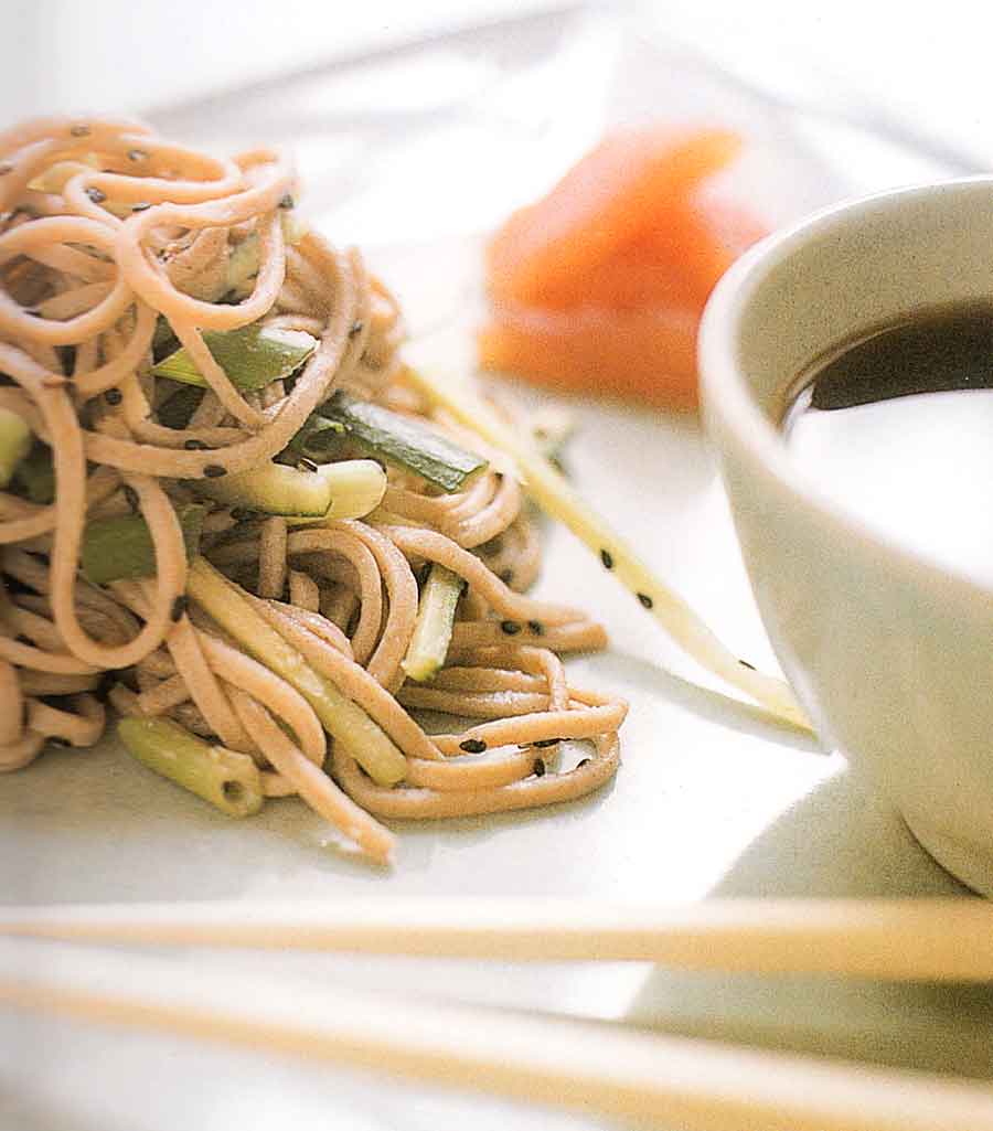 Chilled Soba Noodle Salad Recipe (Asian Cuisine)