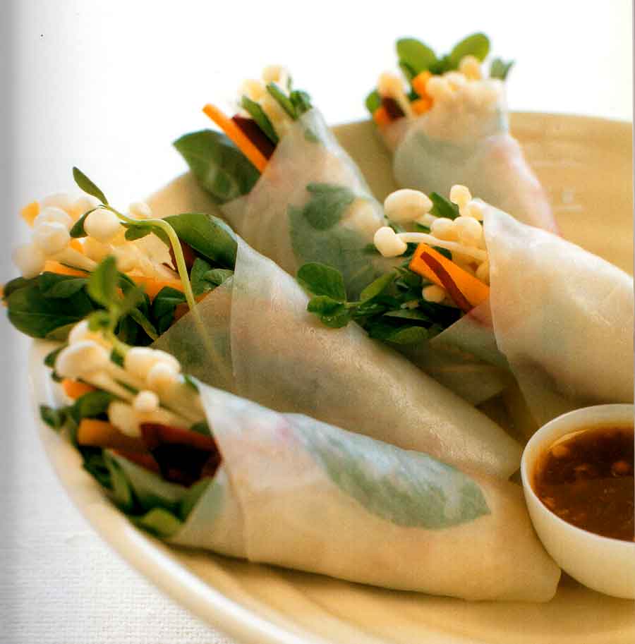 Rice Paper Rolls Recipe RecipeMatic
