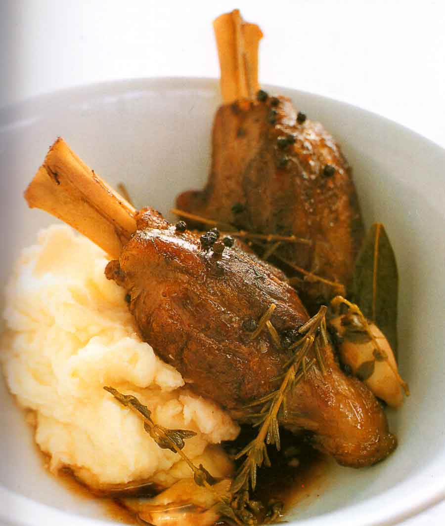 Slow-simmered Lamb Shanks Recipe-calories-nutrition-meat-baked