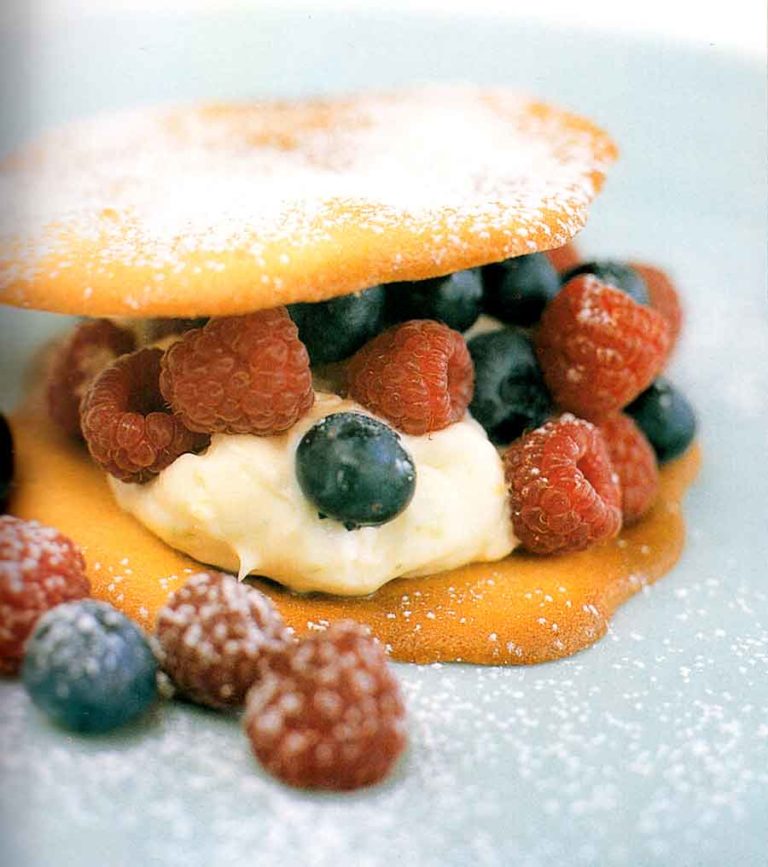 Honey Biscuits with Mixed Berries Recipe RecipeMatic