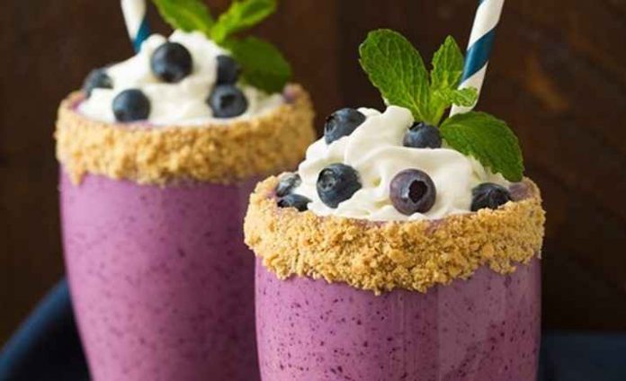 Blueberry Cheesecake Protein Shake Recipematic