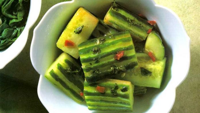 Chinese Style Spicy Cucumbers Recipe Recipematic 9709