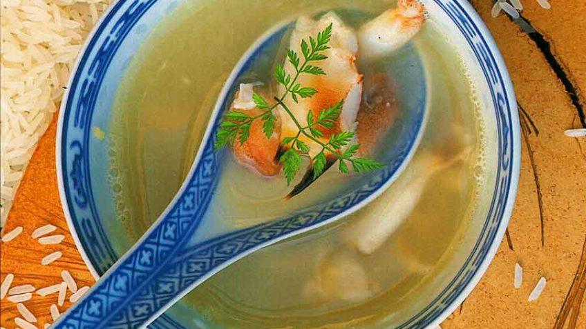 Crab Soup with Ginger Recipe | Easy Chinese Cuisine