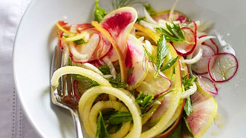Fennel Apple and Radish Salad Recipe