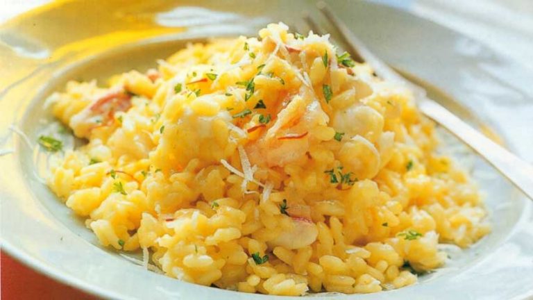 Fish Risotto | Seafood Recipes - RecipeMatic