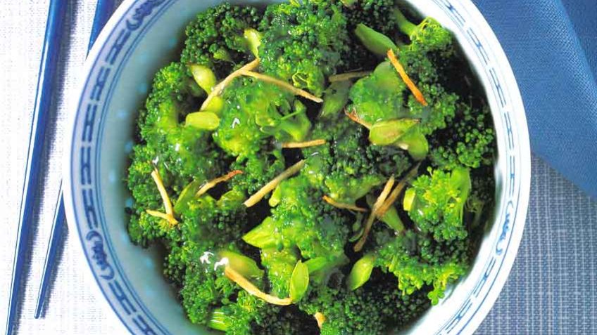 Microwave Recipes: Ginger Broccoli