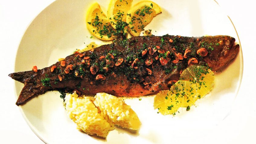 Sauteed Trout With Hazelnuts Recipe