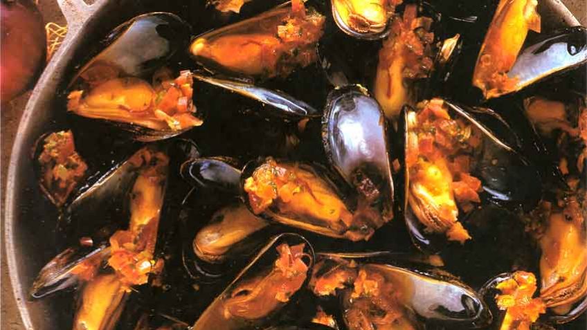Seafood Recipes: Steamed Masala Mussels