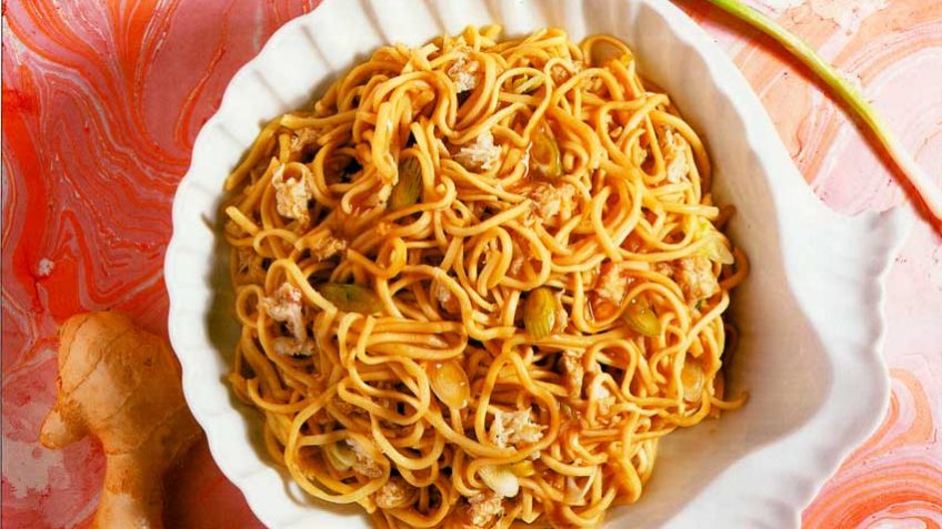 Shanghai Noodle Snack | Chinese Style Microwave Recipe