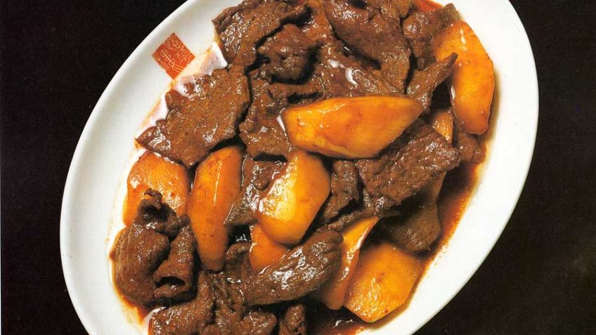 Stir-fry Beef with Mango Slices Recipe